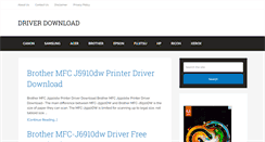 Desktop Screenshot of driverdownload.info